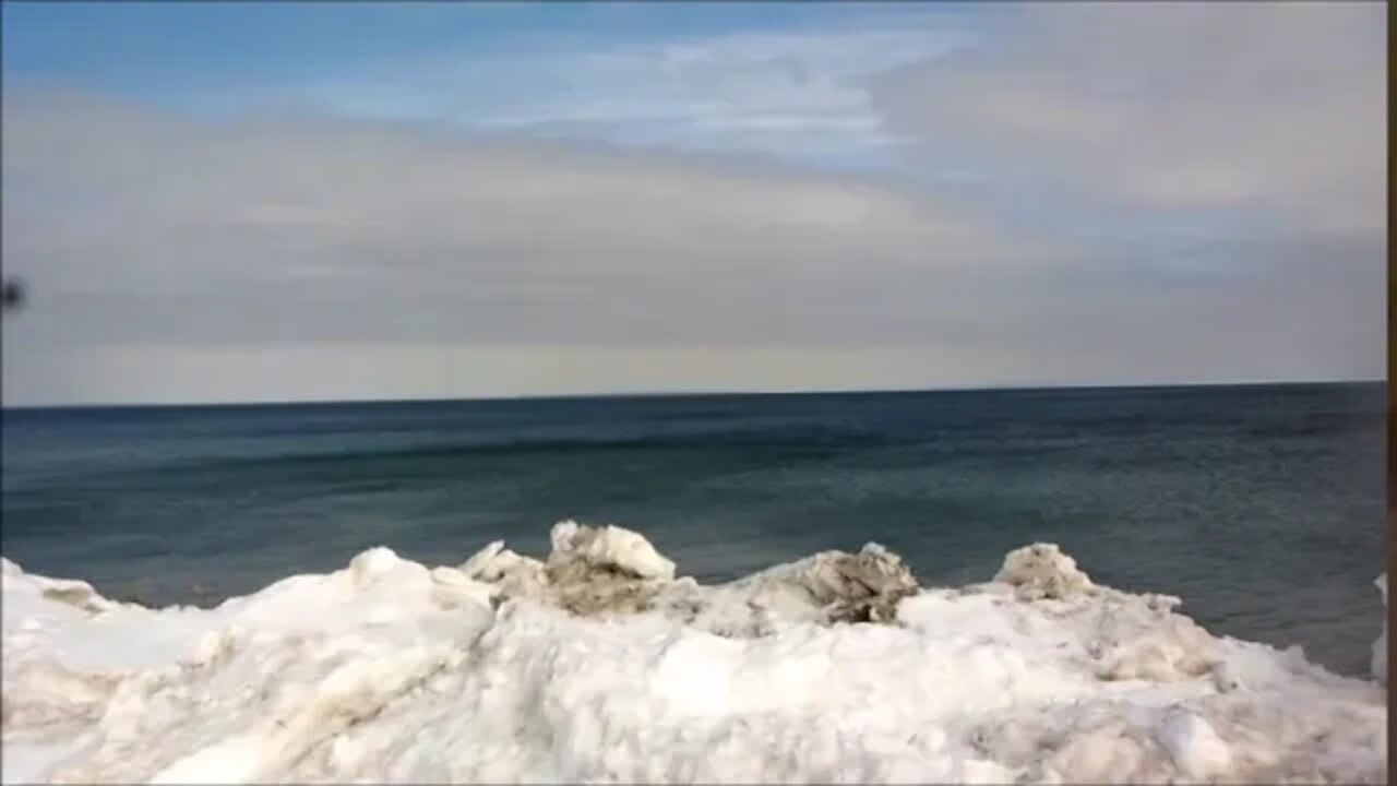 Mackinac Island Ice Bridge