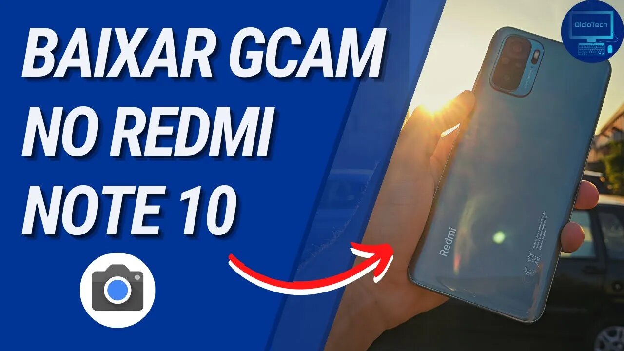 APRENDA A MELHORAR SUAS SELFIES NO REDMI NOTE 10 COM A GCAM!!! 🤳 | Tutorial