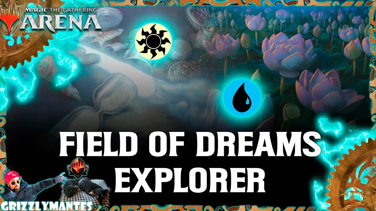 ⚪🔵🥀FIELD OF DREAMS🥀🔵⚪||Streets of New Capenna || [MTG Arena] Bo1 Blue White Azorius Explorer Deck