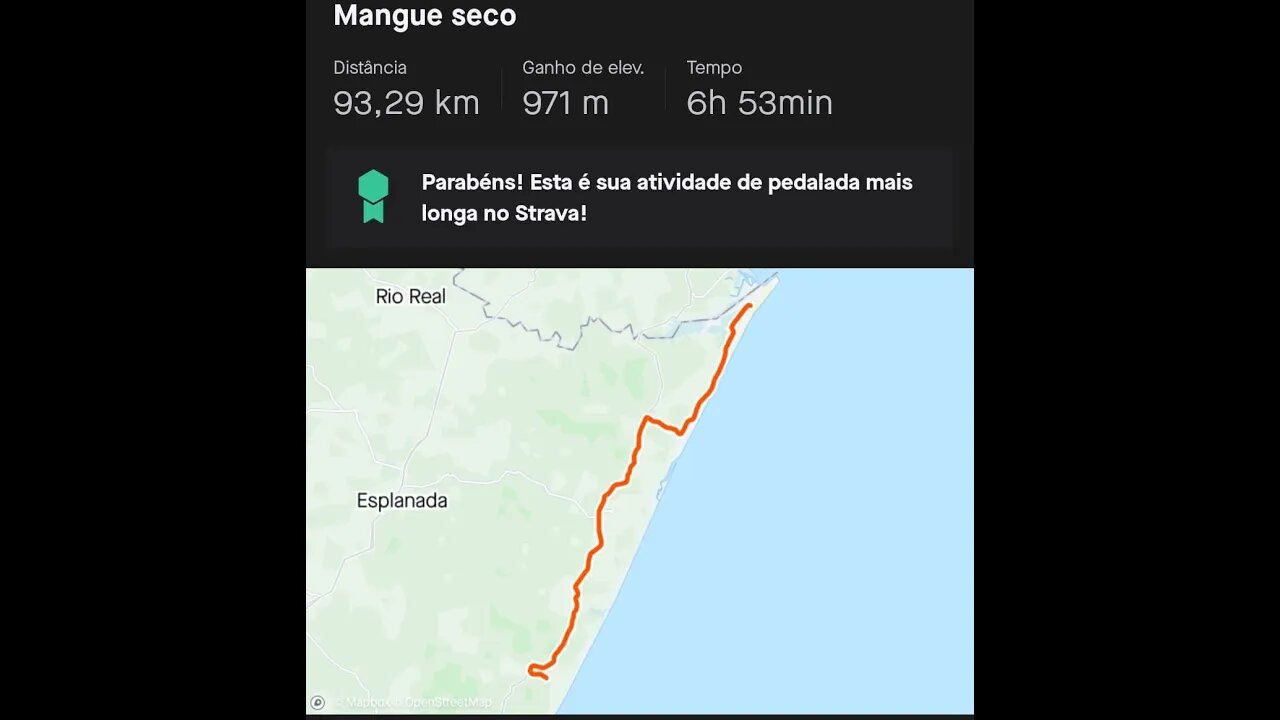 58 miles by bike brazil