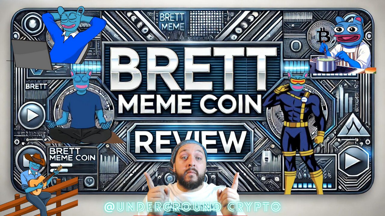 (BRETT) Brett Meme Coin Review !! Number One Meme Coin On Base Blockchain?? Pepe's Best Friend?!?!