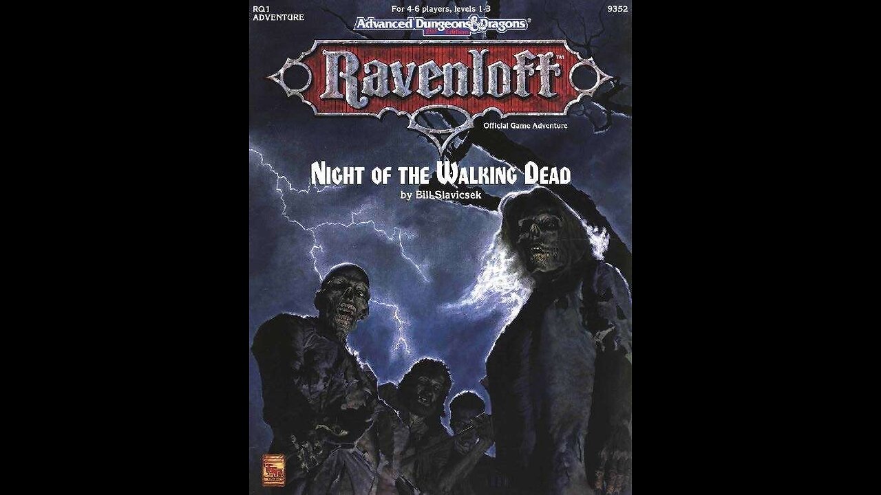 Ravenloft Module Review Night of the Walking Dead D&D