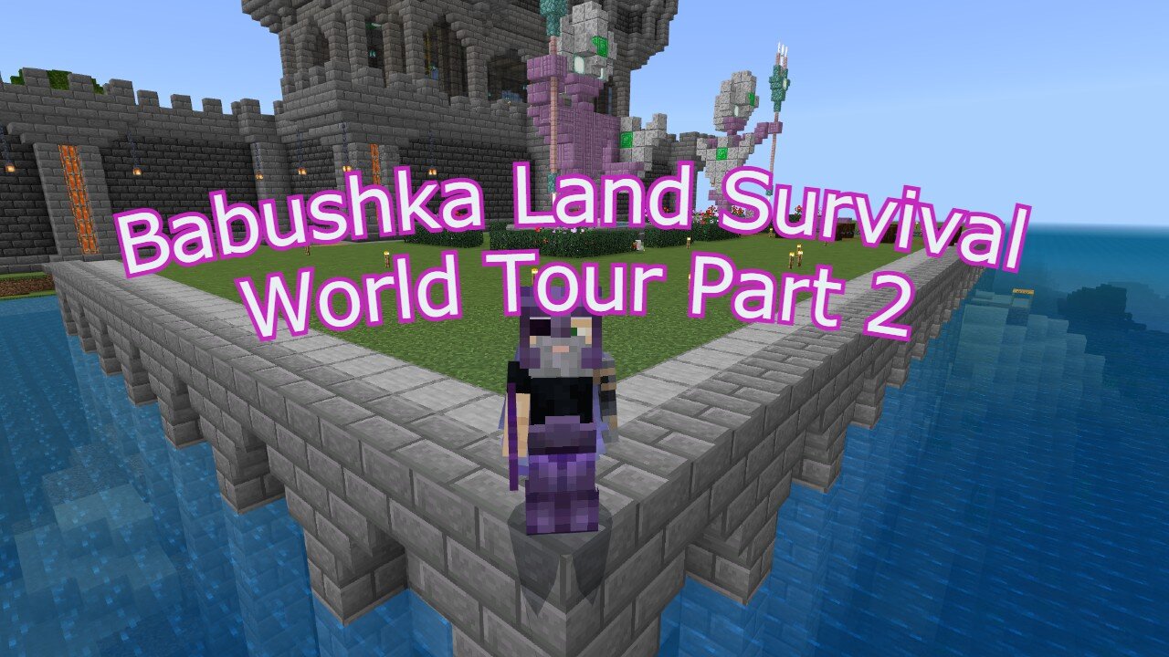 Connecting 11 Auto/AFK farms to an Automatic Item Sorter Survival - Babushka Land World Tour Part 2