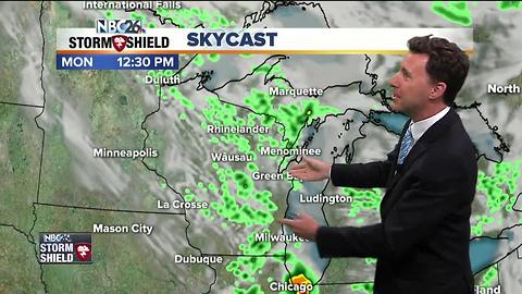 Michael Fish's NBC26 Storm Shield Forecast