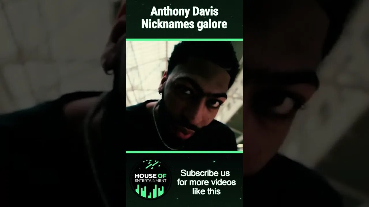 Anthony Davis's Weird but Cute Nicknames!