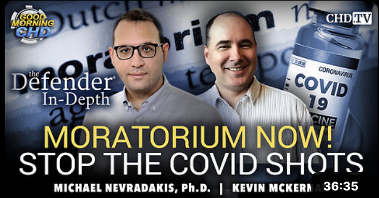 Moratorium Now! Stop the COVID Shots