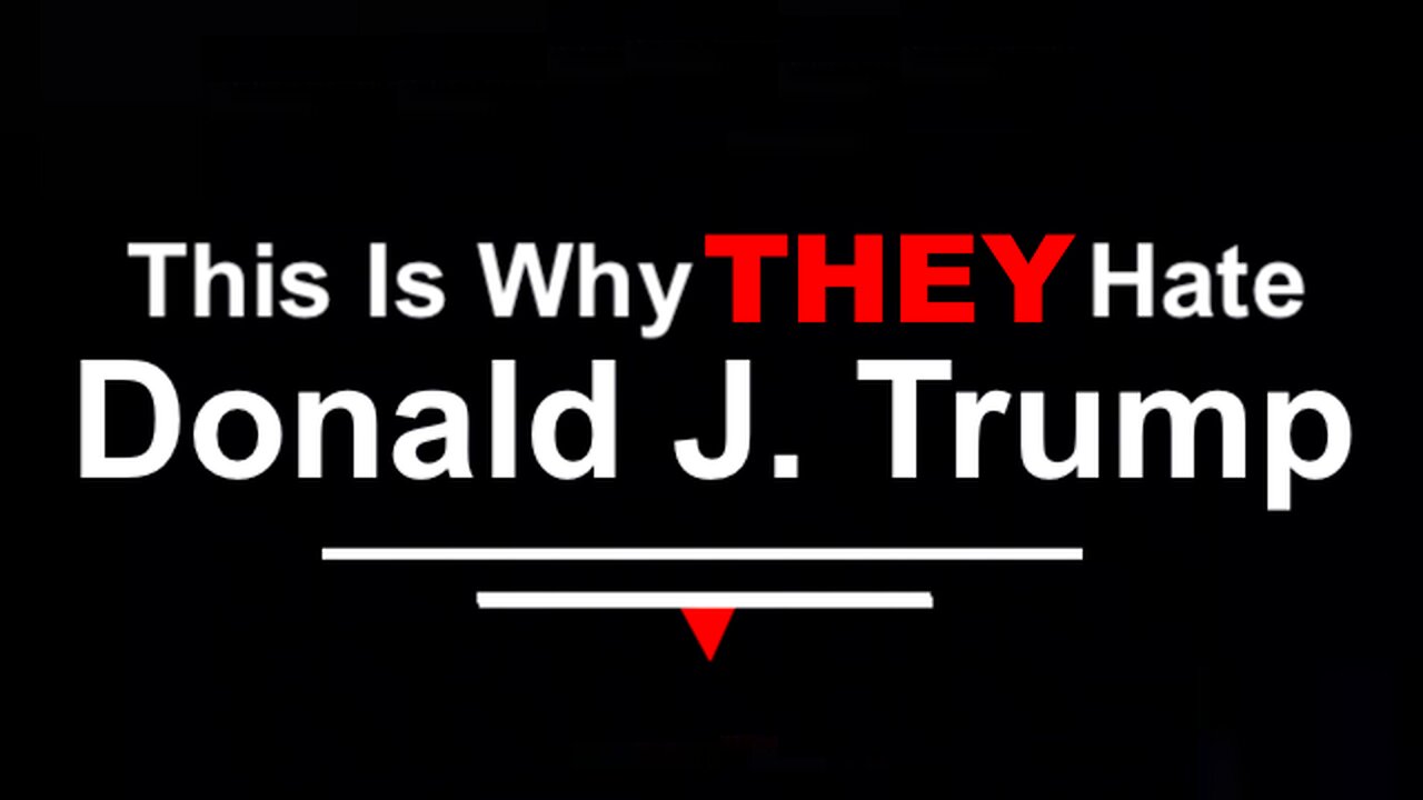 This Is Why || "They" Hate Trump !!
