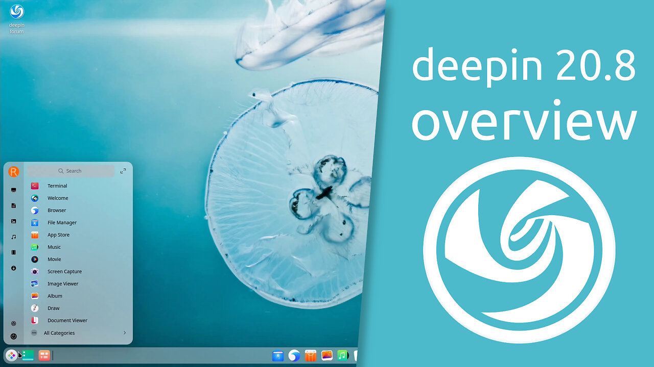 deepin 20.8 overview | Beautiful and Wonderful