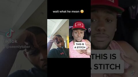 😭 When he says we think he's talking to yall??