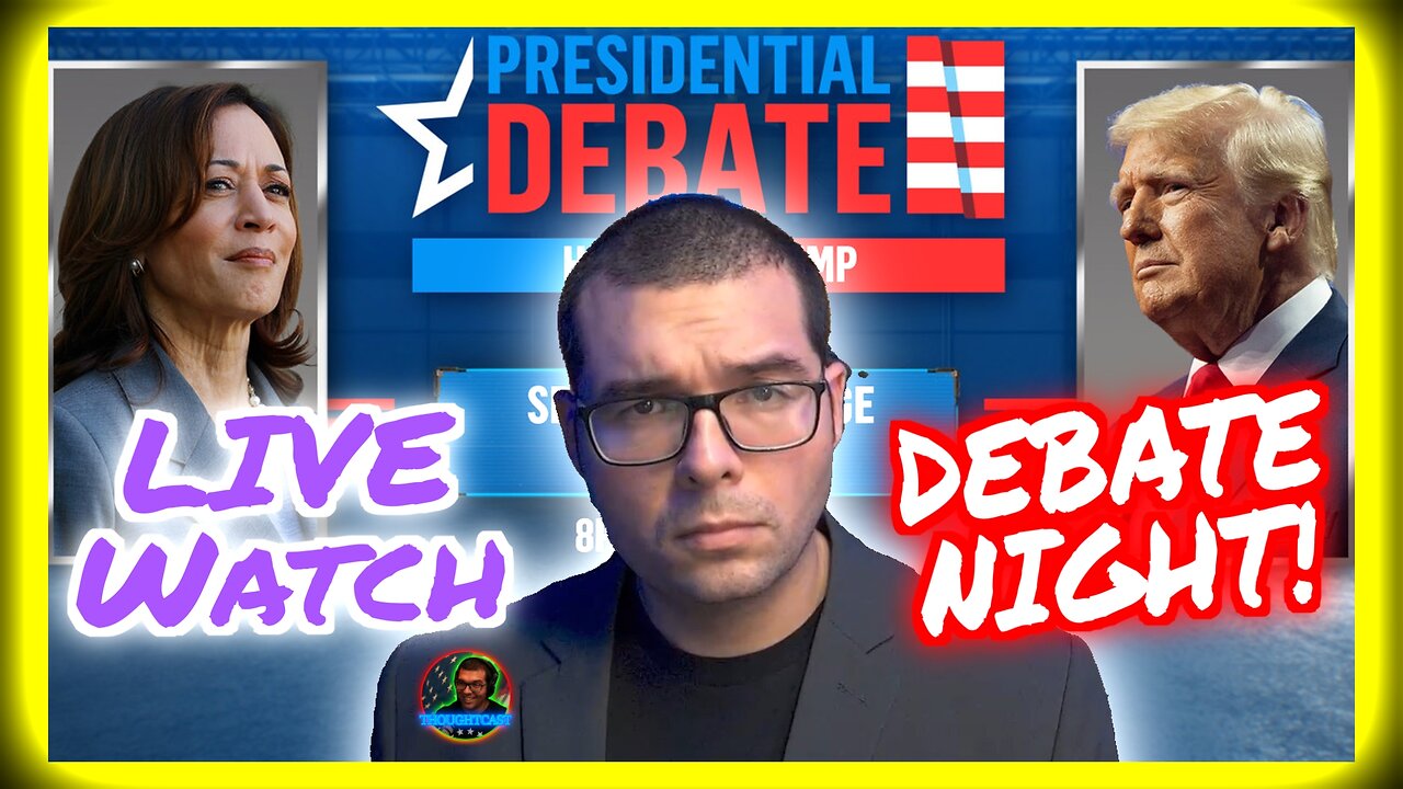 Donald Trump VS Kamala Harris ABC LIVE Debate with Jeff D. on THOUGHTCAST