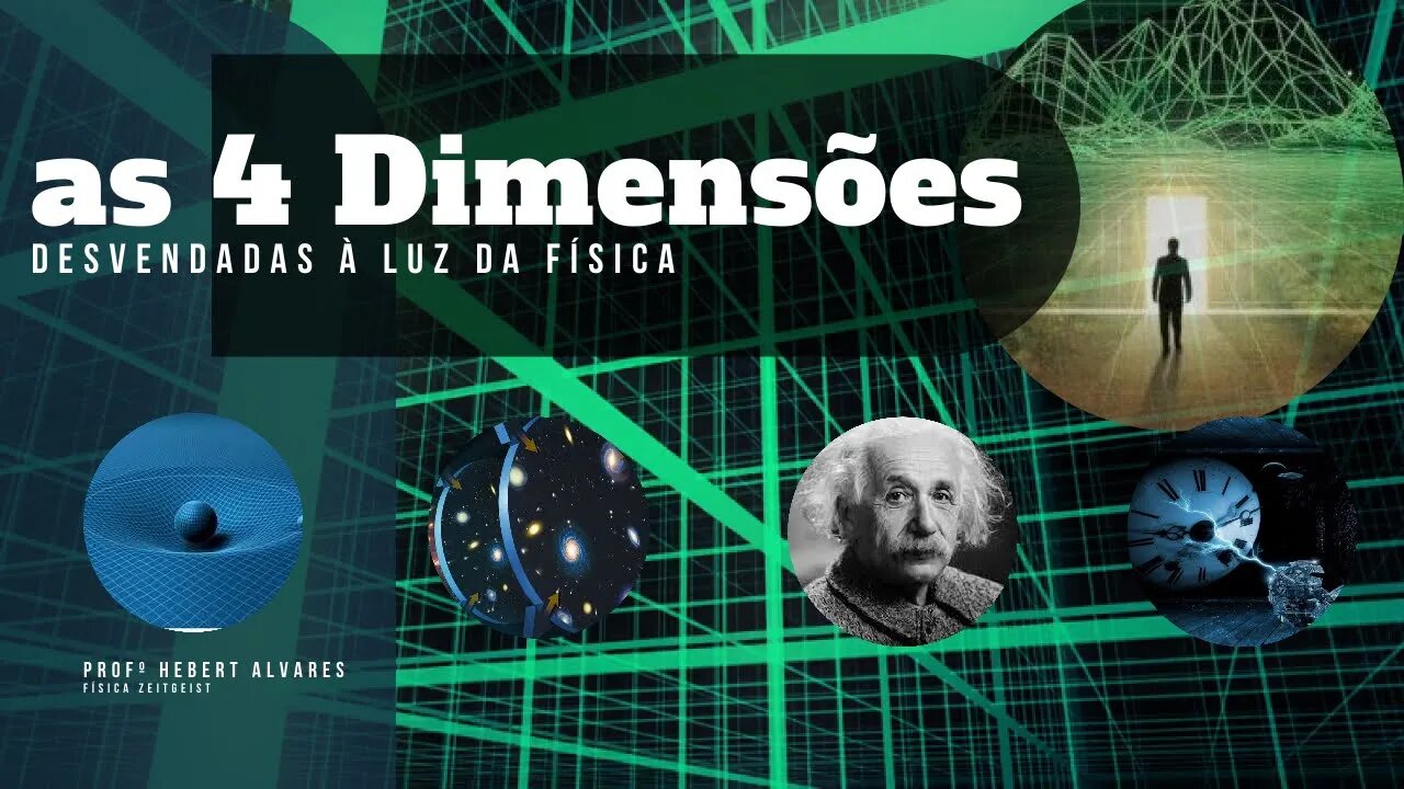 As 4 Dimensões explicadas (Epaço-Tempo) - pt.2
