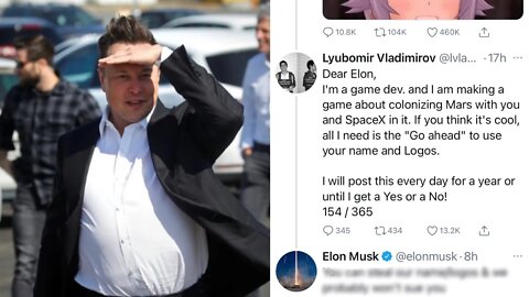 He Asked Elon Musk Every Day 154 Days... Then This Happened!