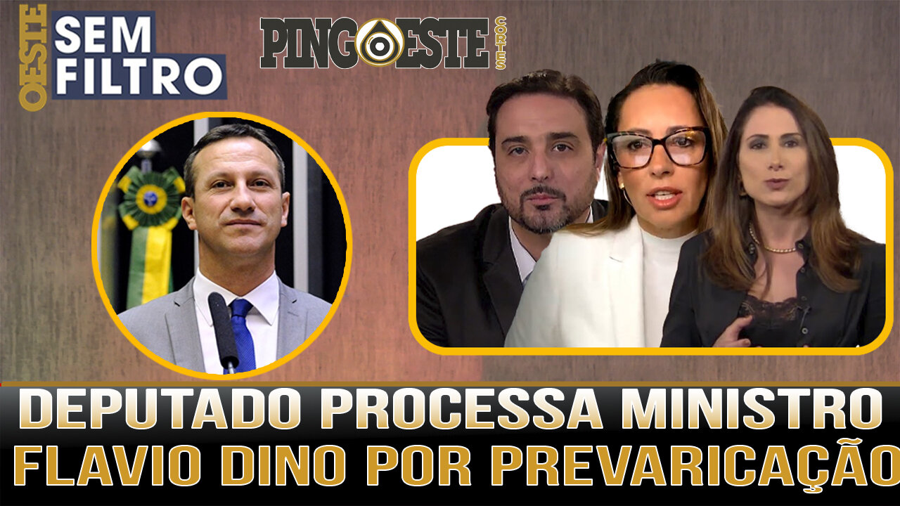 Entrevista com deputado Sanderson do PL que protocolou crime de prevaricação de Flávio Dino