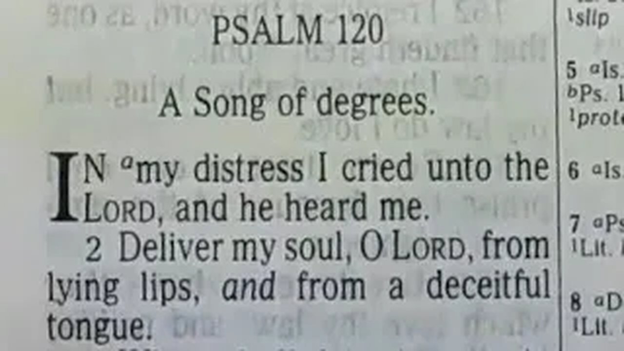 Psalms: 120-125