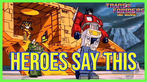 I Transformed My Life in the 80's Learning ONE Word From Optimus!