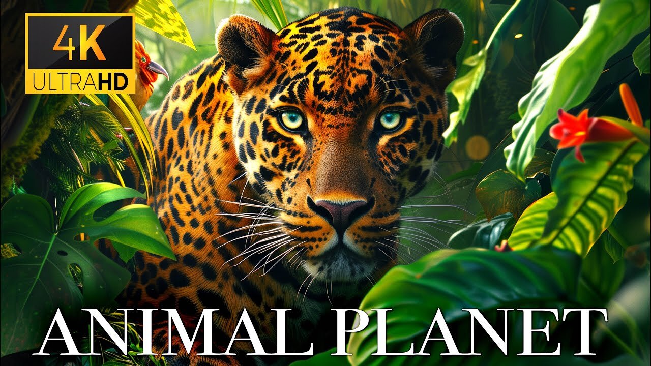 Animal Planet 4K - Amazing World of Animal Kingdom | Scenic Relaxation Film