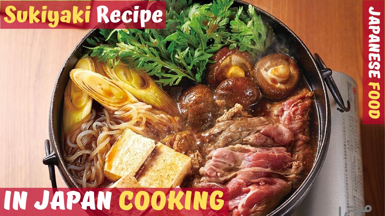 👨‍🍳 Japanese Cooking | Sukiyaki Recipe | SWEET & SUCCULENT! 😋