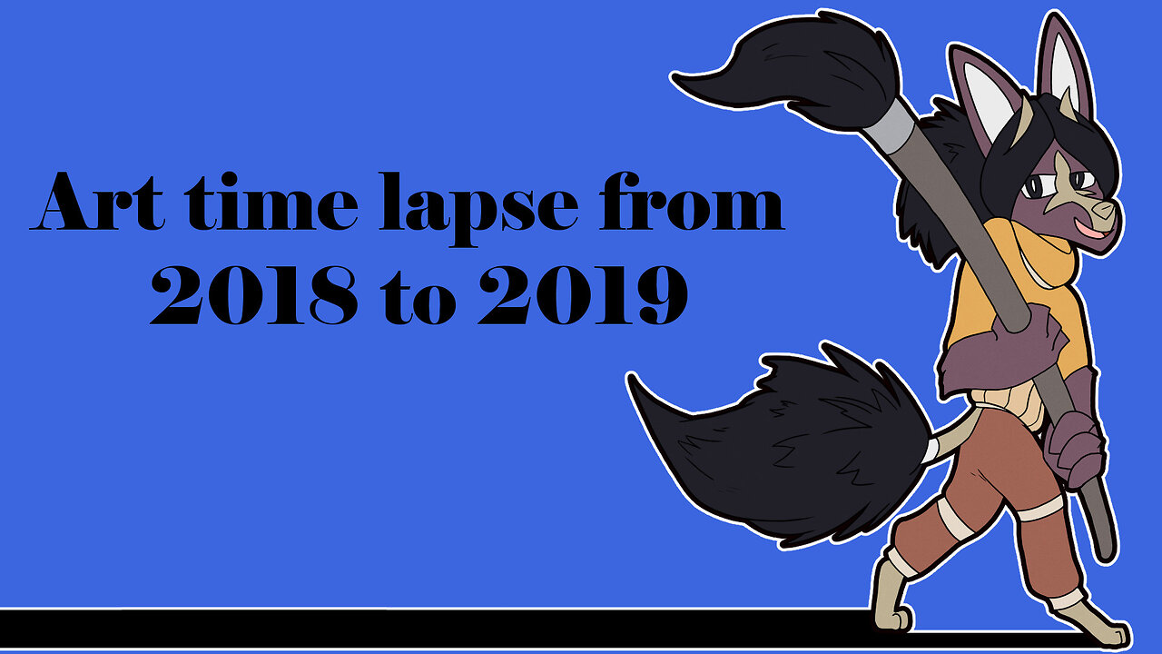 Art time lapse from 2018 to 2019 - Silvoriart