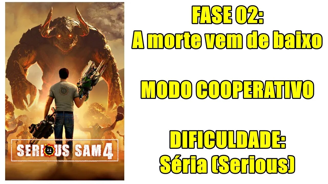 Serious Sam 4 - Cooperativo Clássico - Fase 2