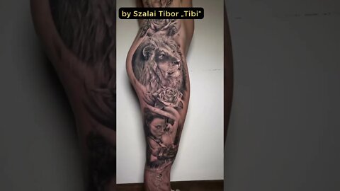 Stunning Work By Szalai Tibor „Tibi“ #shorts #tattoos #inked #youtubeshorts