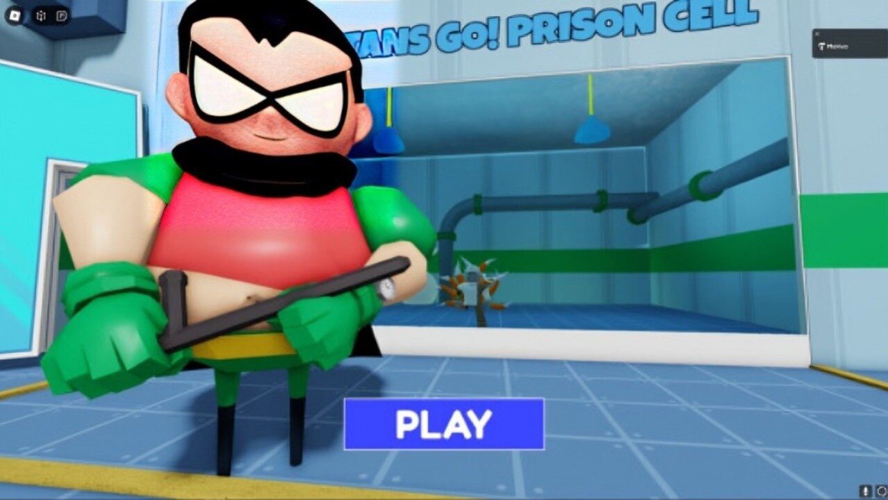 Teen Titans Go Barry's Prison Run