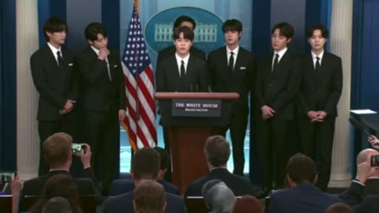 The White House Gives Korean Boy Band Time to Brief The Nation on AAPI Hate