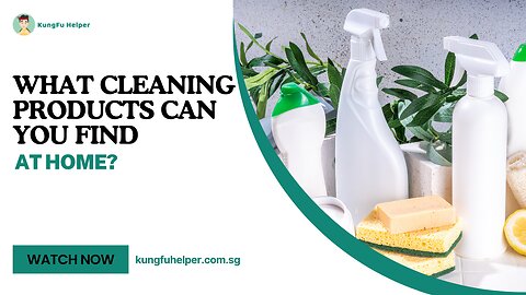 What Cleaning Products Can You Find at Home?