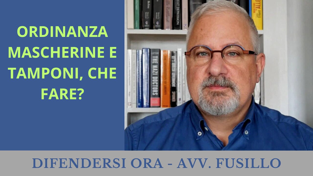 ORDINANZA MASCHERINE E TAMPONI, CHE FARE?