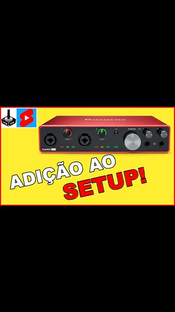 Focusrite Scarlett 8i6: Adição Ao Setup do LP4u