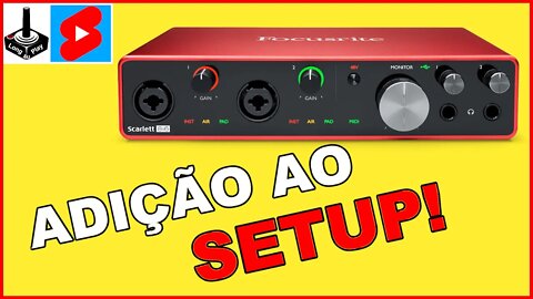 Focusrite Scarlett 8i6: Adição Ao Setup do LP4u