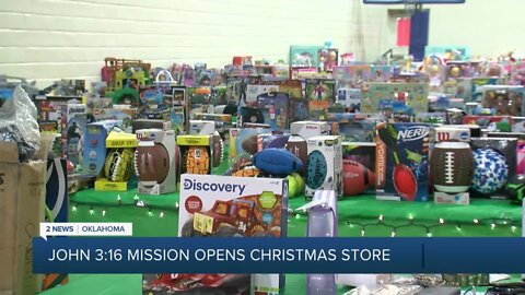 John 3:16 Mission opens Christmas store for clients