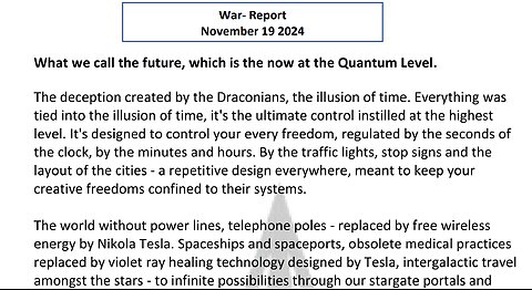 WHAT WE CALL THE FUTURE = NOW AT THE QUANTUM LEVEL