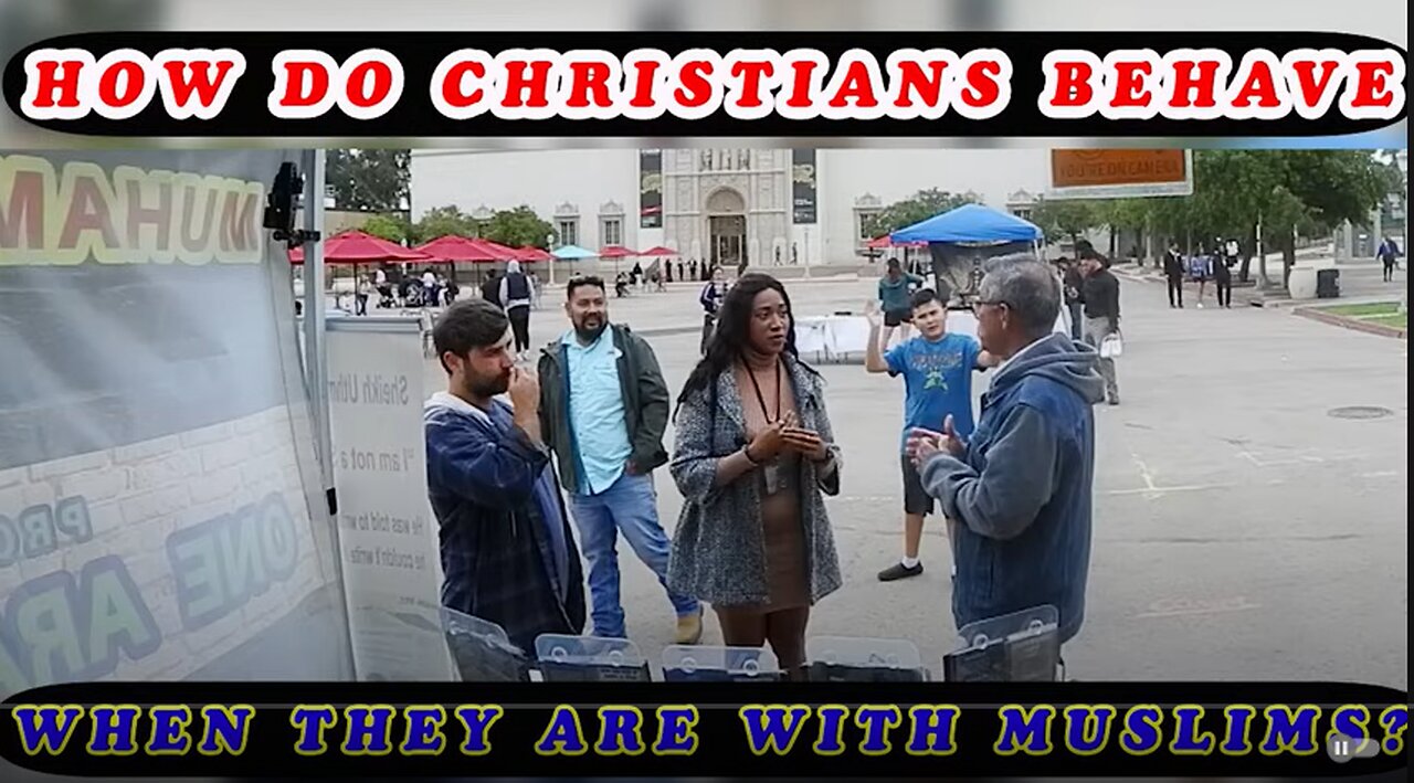 How do Christians behave when they are with Muslims./BALBOA PARK