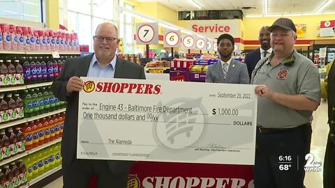 Shoppers supermarket reopens in northeast Baltimore