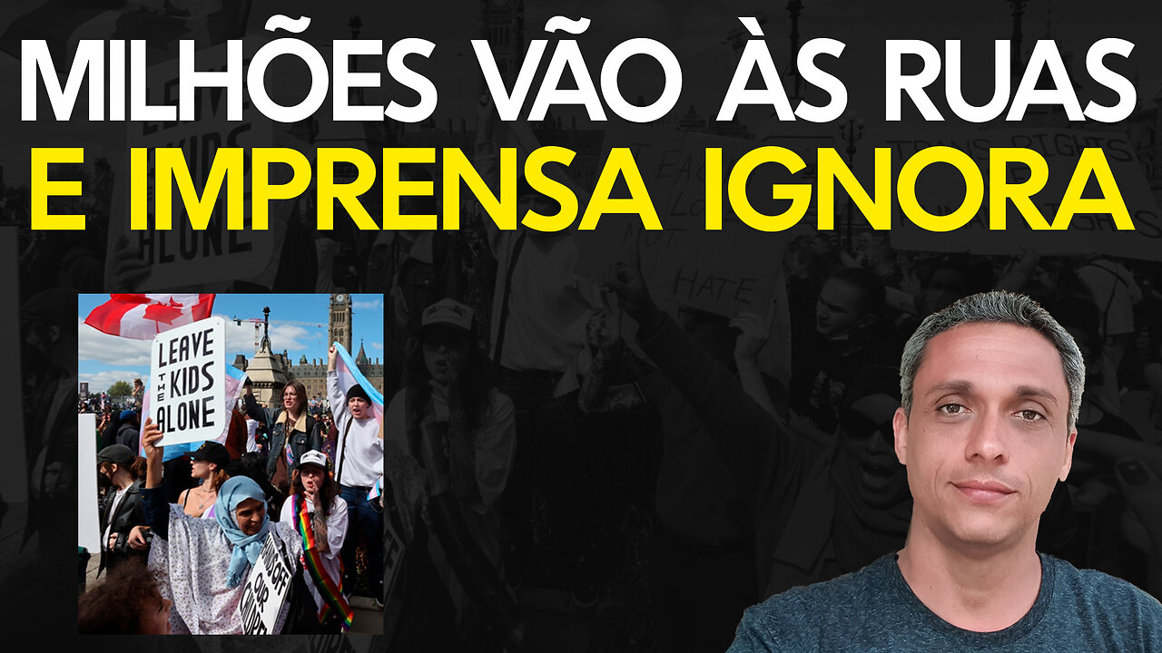 Milhões vão as ruas contra a esquerda e em defesa das crianças e a imprensa ignorou