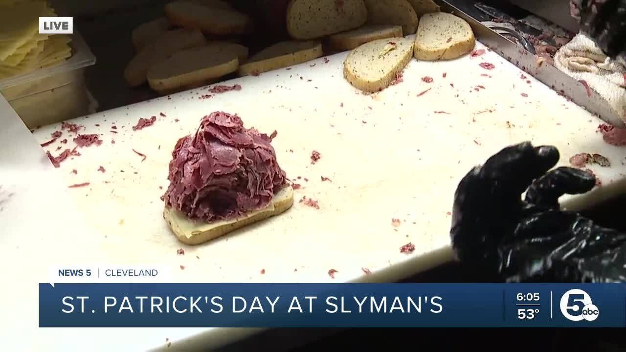 Slyman's prepped to dish out thousands of corned beef sandwiches