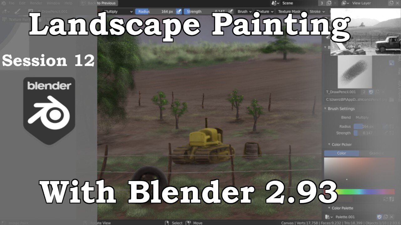 Painting With Blender, Session 12