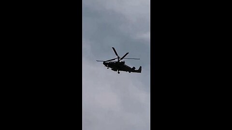 Mi-24 and Ka-52 attack helicopters flare dumps 🚁