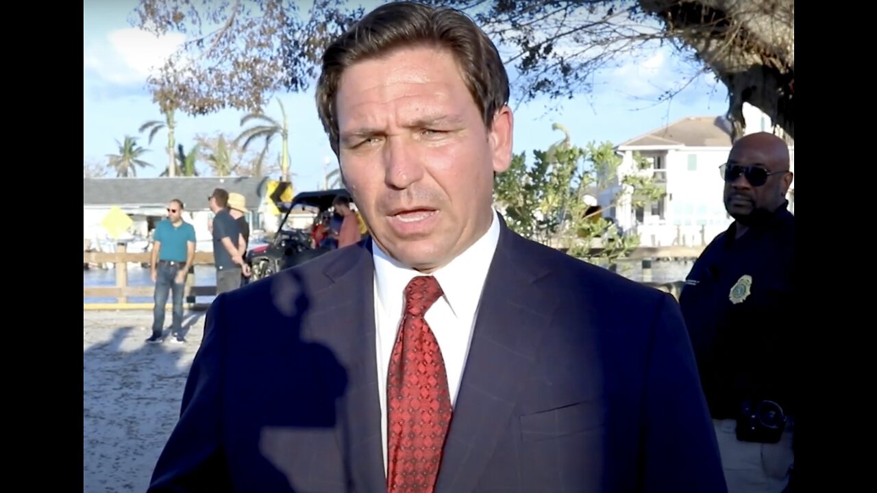 DeSantis: 'Regime Media' Used Hurricane to 'Advance Their Agenda"