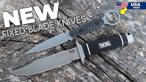 New Knives Unleashed: COVERT Fixed Blade Knife USA Made | Atlantic Knife