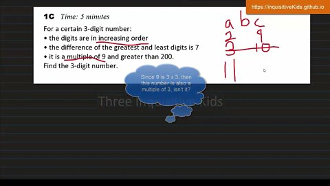 Math Olympiad | 2013 | Division E | Contest 1 | MOEMS | 1C