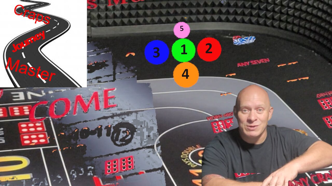 Craps Table Landing Zones - Learn to Shoot The Dice