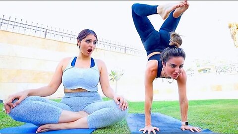 YOGA WITH WORLDS STRETCHIEST GIRL