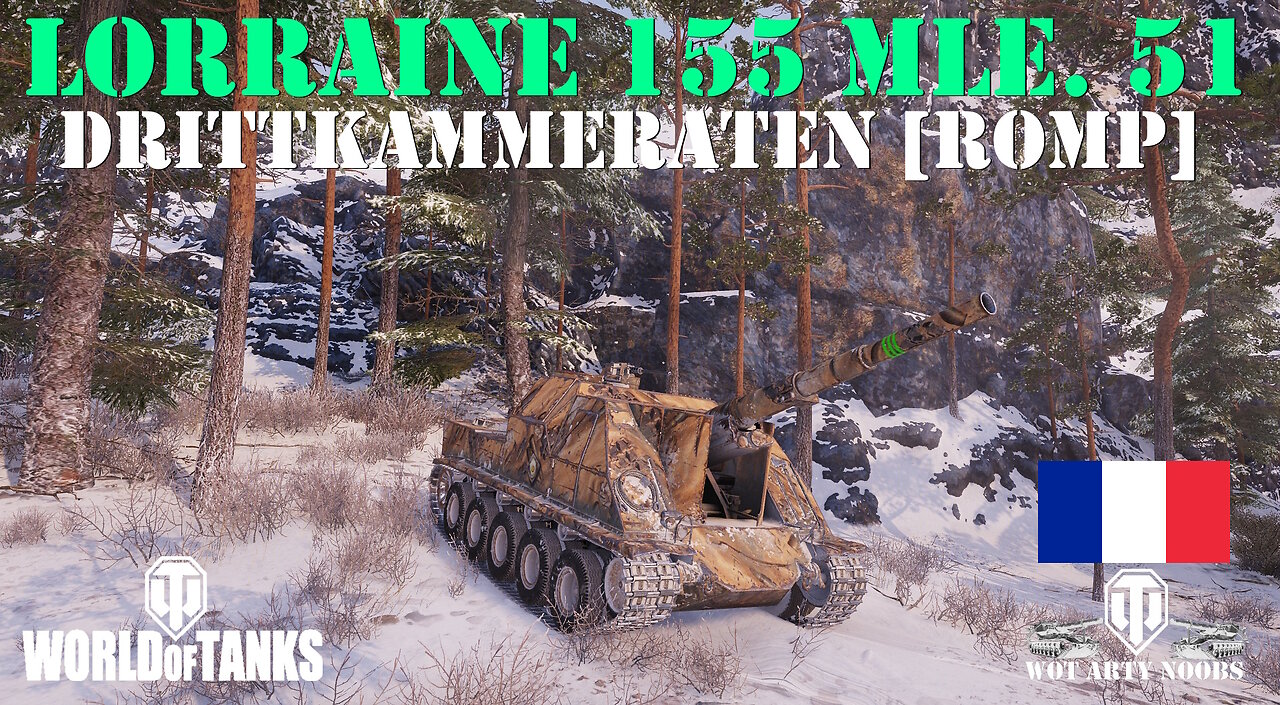 Lorraine 155 mle.51 - Drittkammeraten [ROMP]