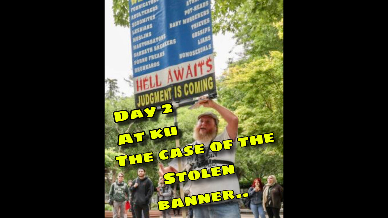 The case of the stolen banner featuring Daniel Lee