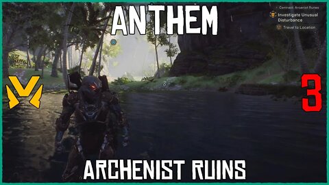 Anthem Contract - Archenist Ruins - Xbox One Gameplay With the Ranger Javelin