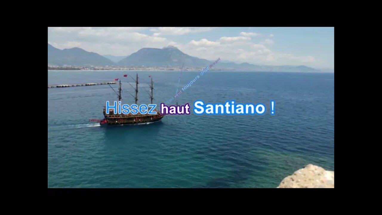 Hugues Auffray Santiano Karaoke