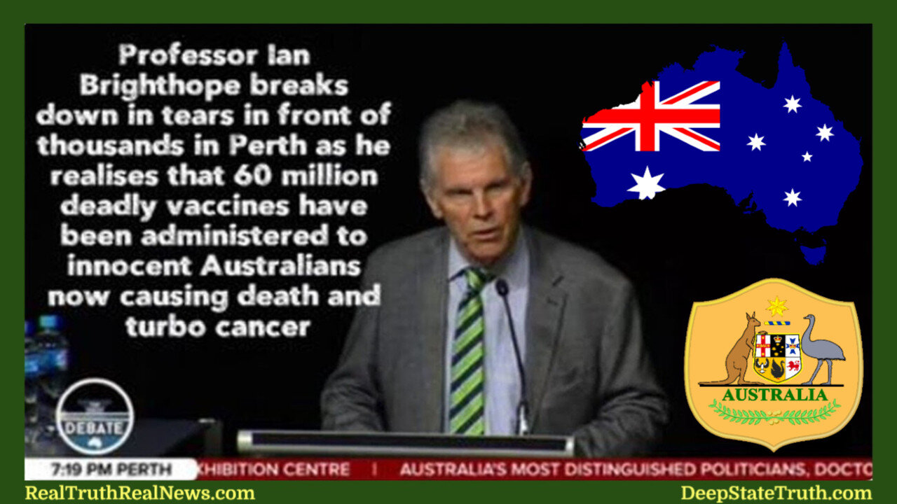 🇦🇺 💉 Professor Ian Brighthope Delivered an Emotional Critique on the Global Covid mRNA "Vaccine" Program