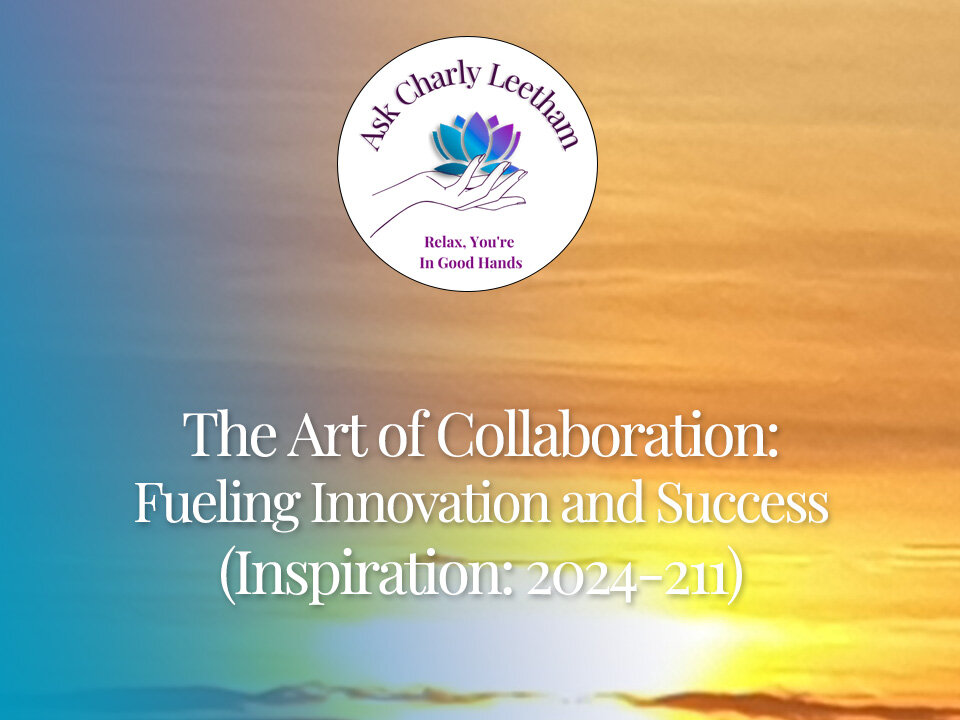 The Art of Collaboration: Fueling Innovation and Success (2024/211)