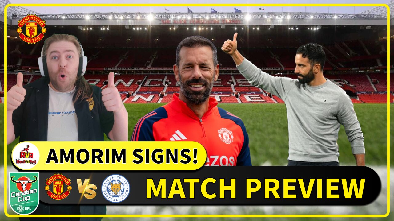 UNITED PAY RELEASE FEE FOR AMORIM! - RedVsRed - MUFC Fan Channel w/TheSaffronMan